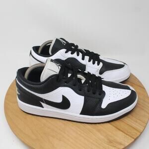 Nike Shoes Womens 9.5 Air Jordan 1 Low SE Homage DR0502 101 Retro Black White